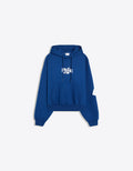 Printed bleu hoodie