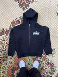 Cropped Zipper black