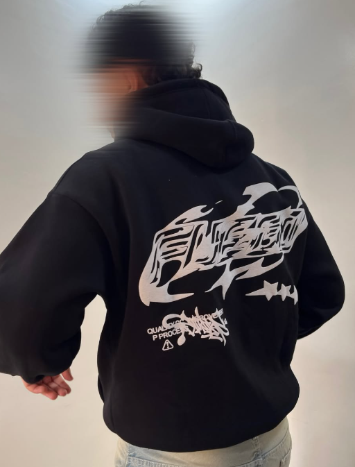 Oversized Black hoodie