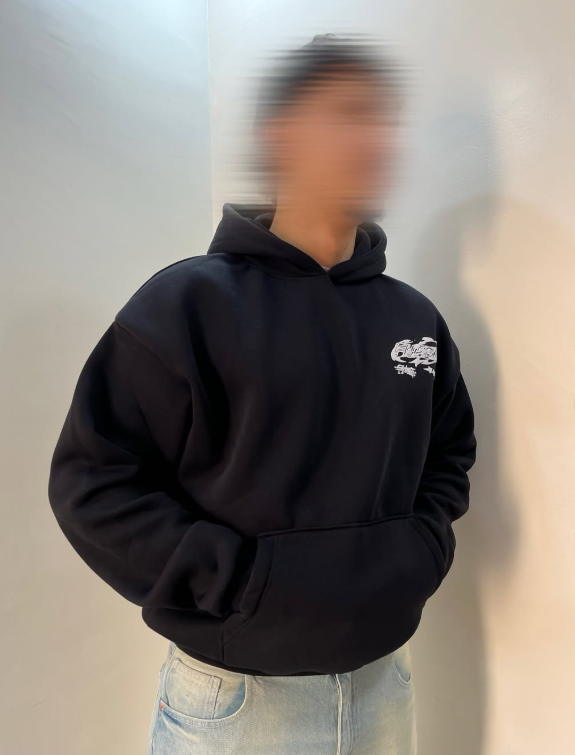 Oversized Black hoodie