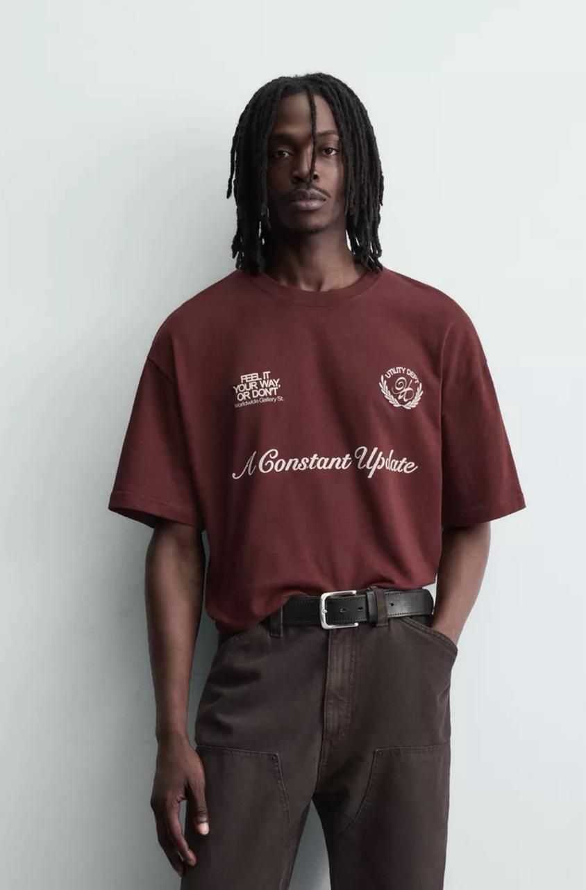 TSHIRT BORDEAUX