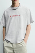TSHIRT CROPPED GRAY