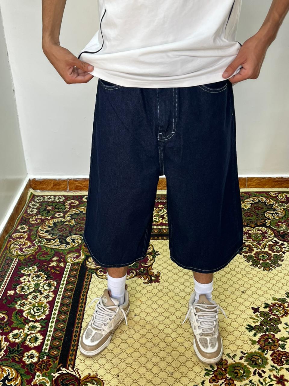 Baggy Short in Dark Blue