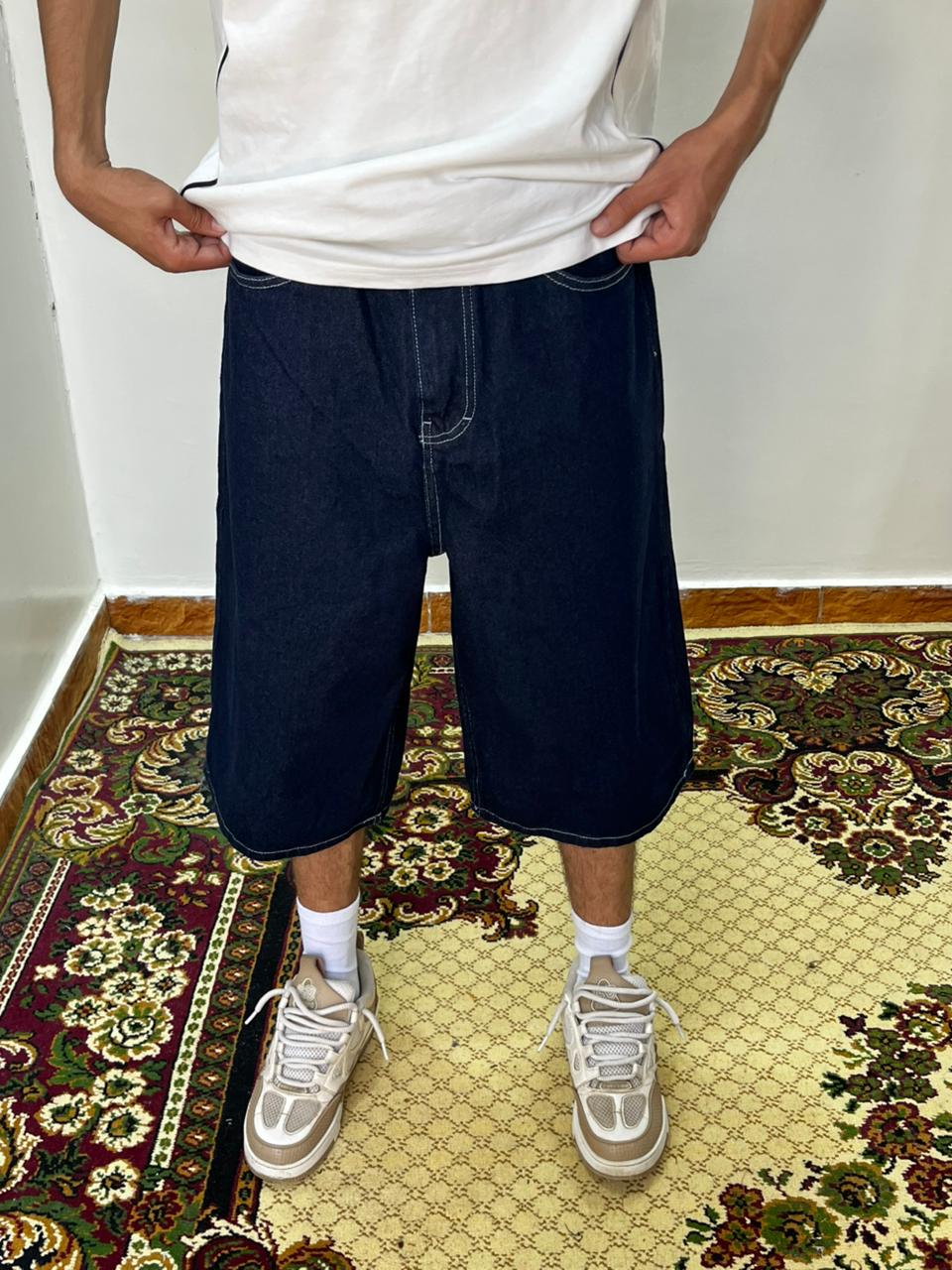 Baggy Short in Dark Blue