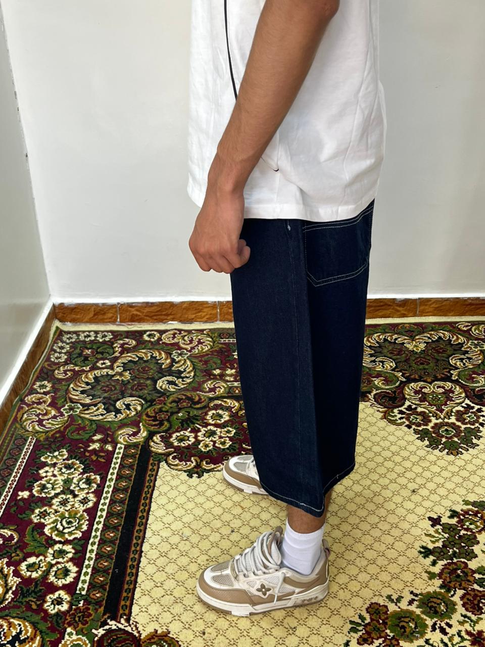 Baggy Short in Dark Blue