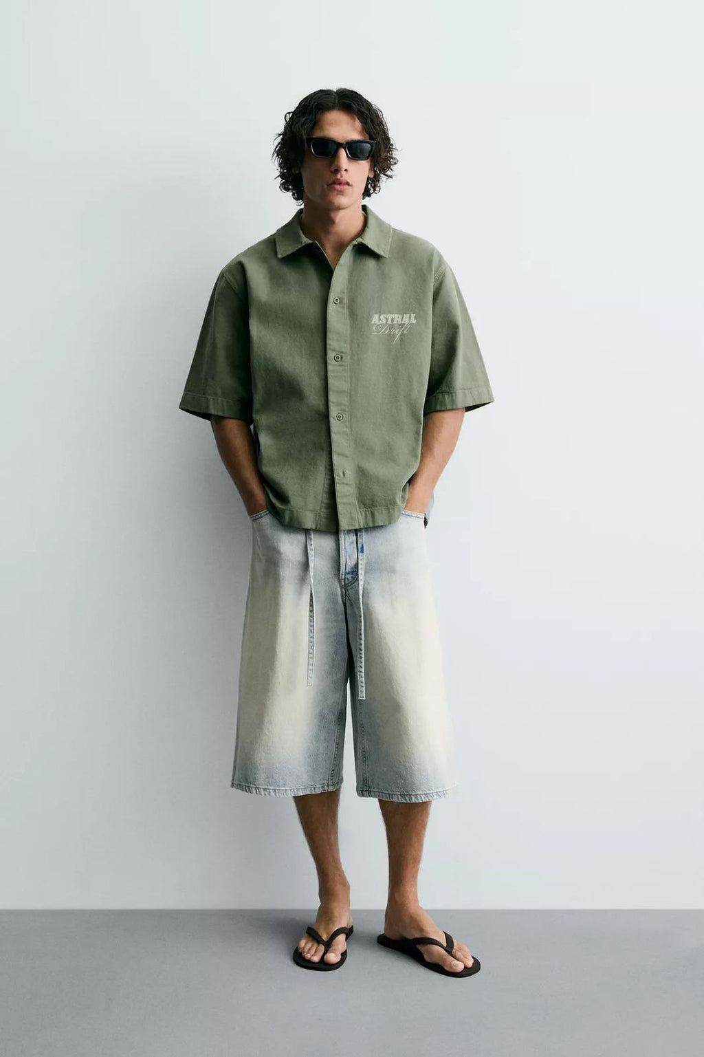 Chemise Vert