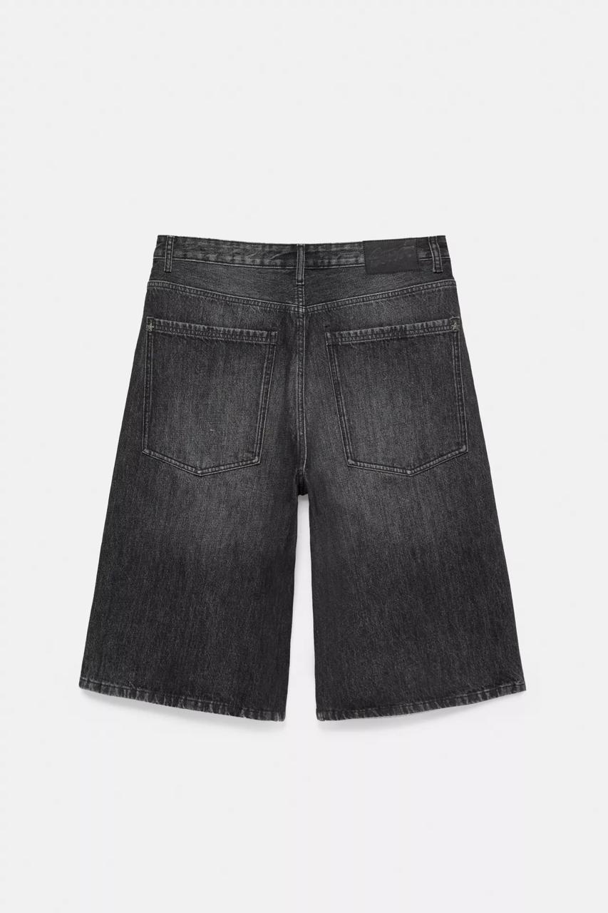 Short en jean - black