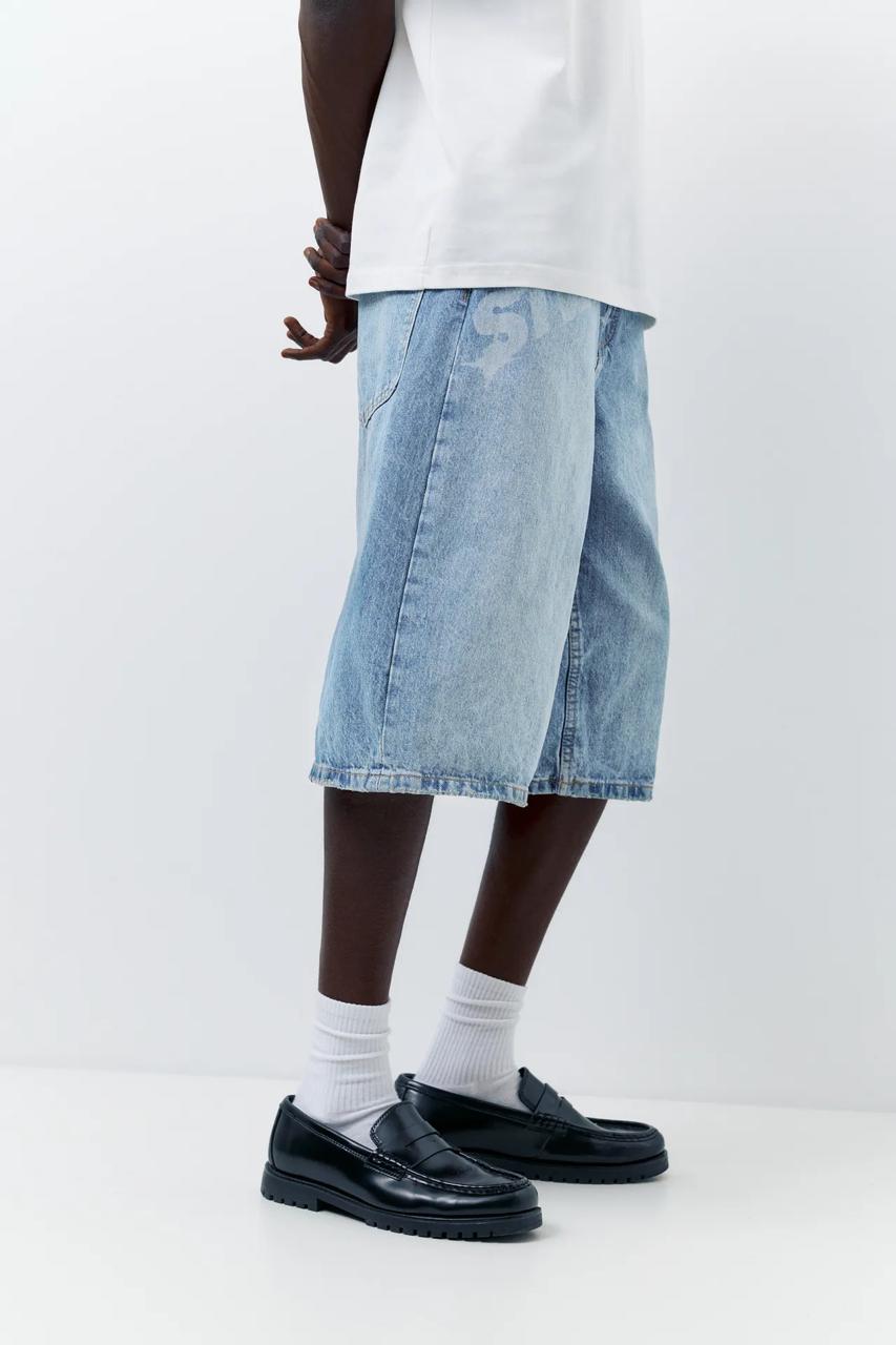 Short en jean - blue denim